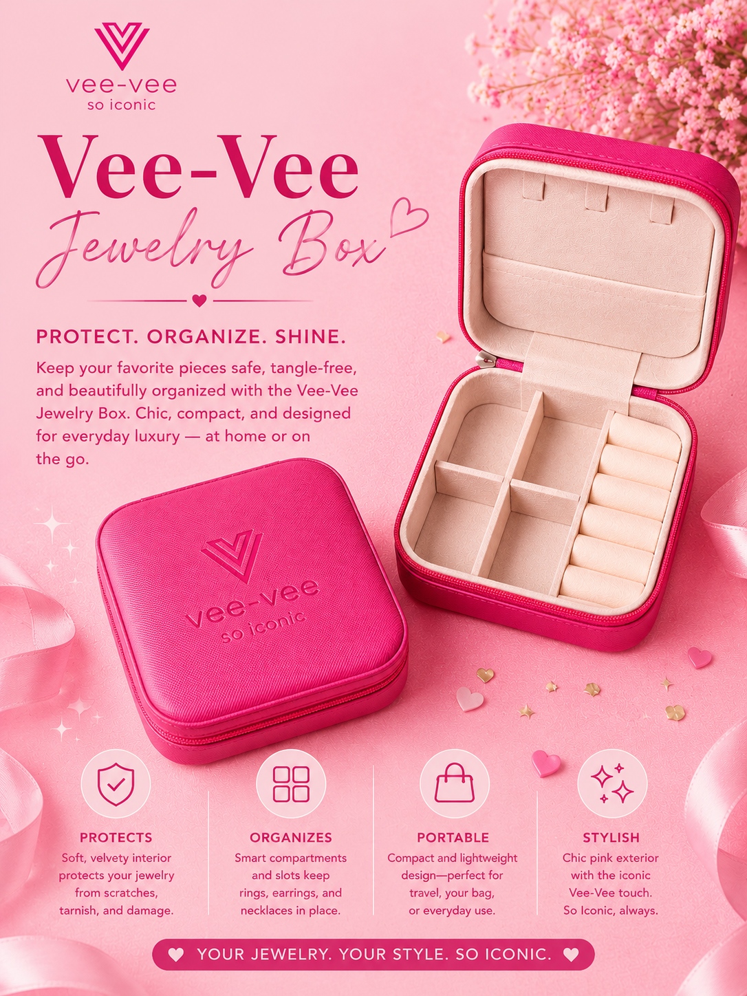 The Vee-Vee Jewelry Box