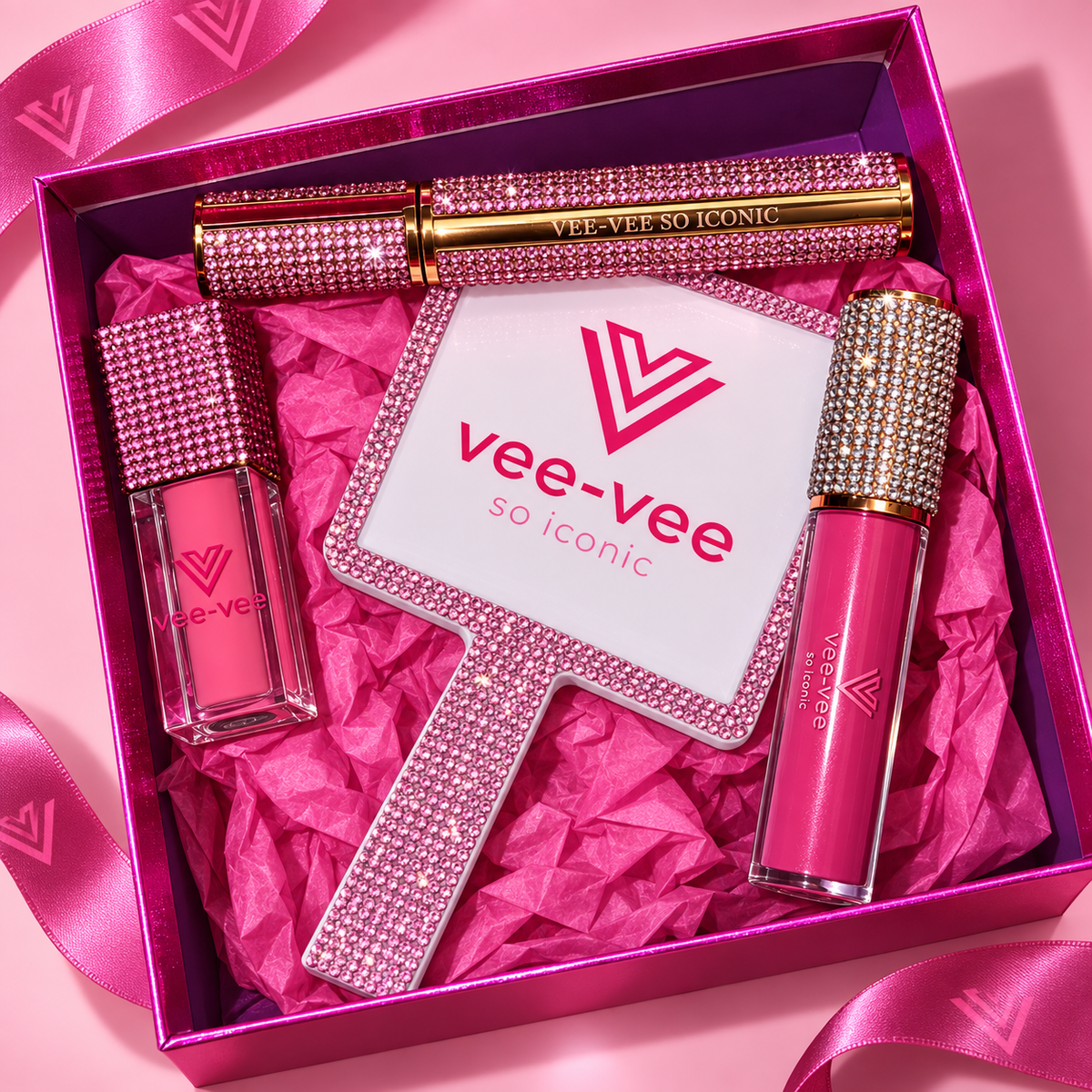 The pink icon gift set