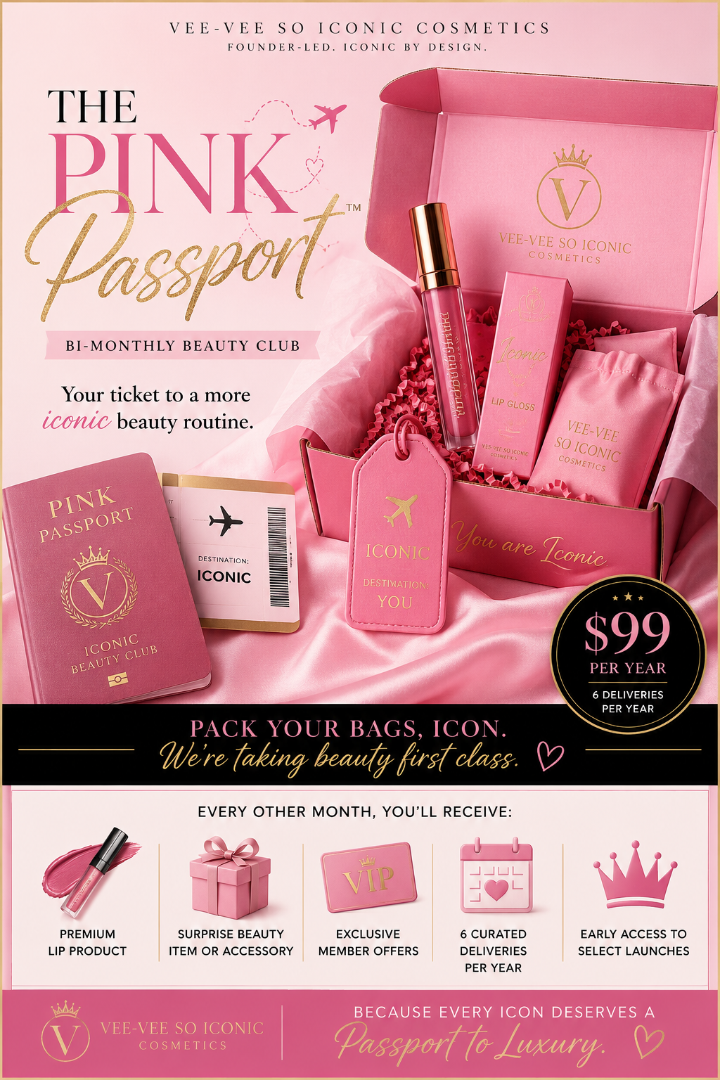 The Pink Passport – Annual Membership