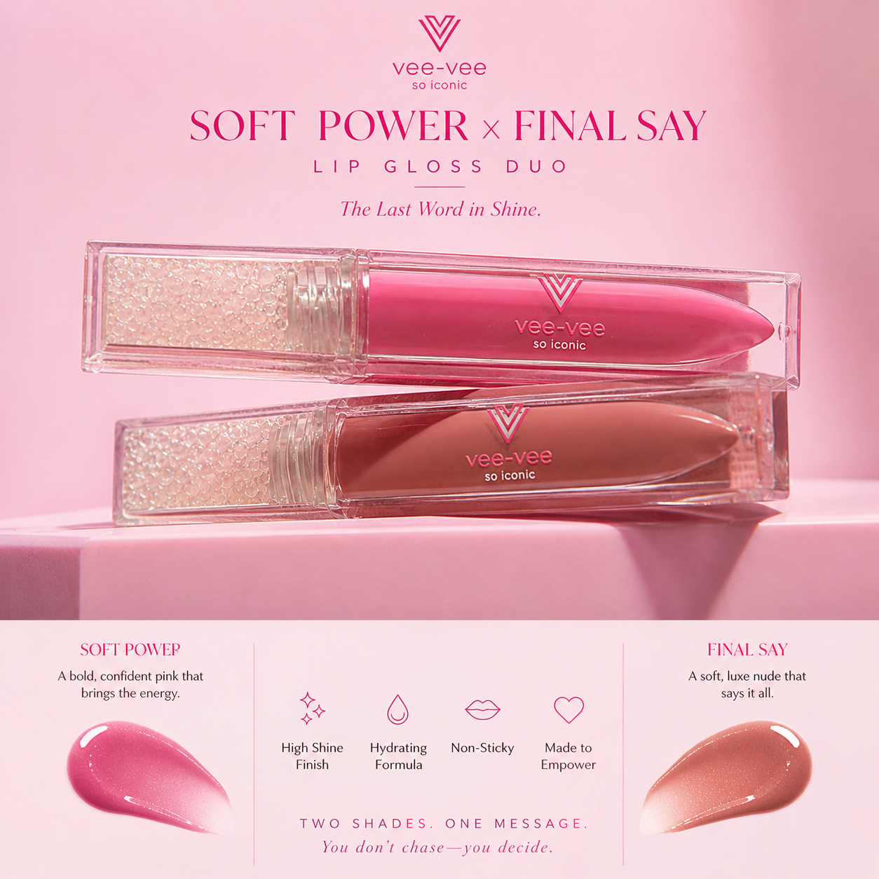 Soft Power x Final Say Lip Gloss Duo