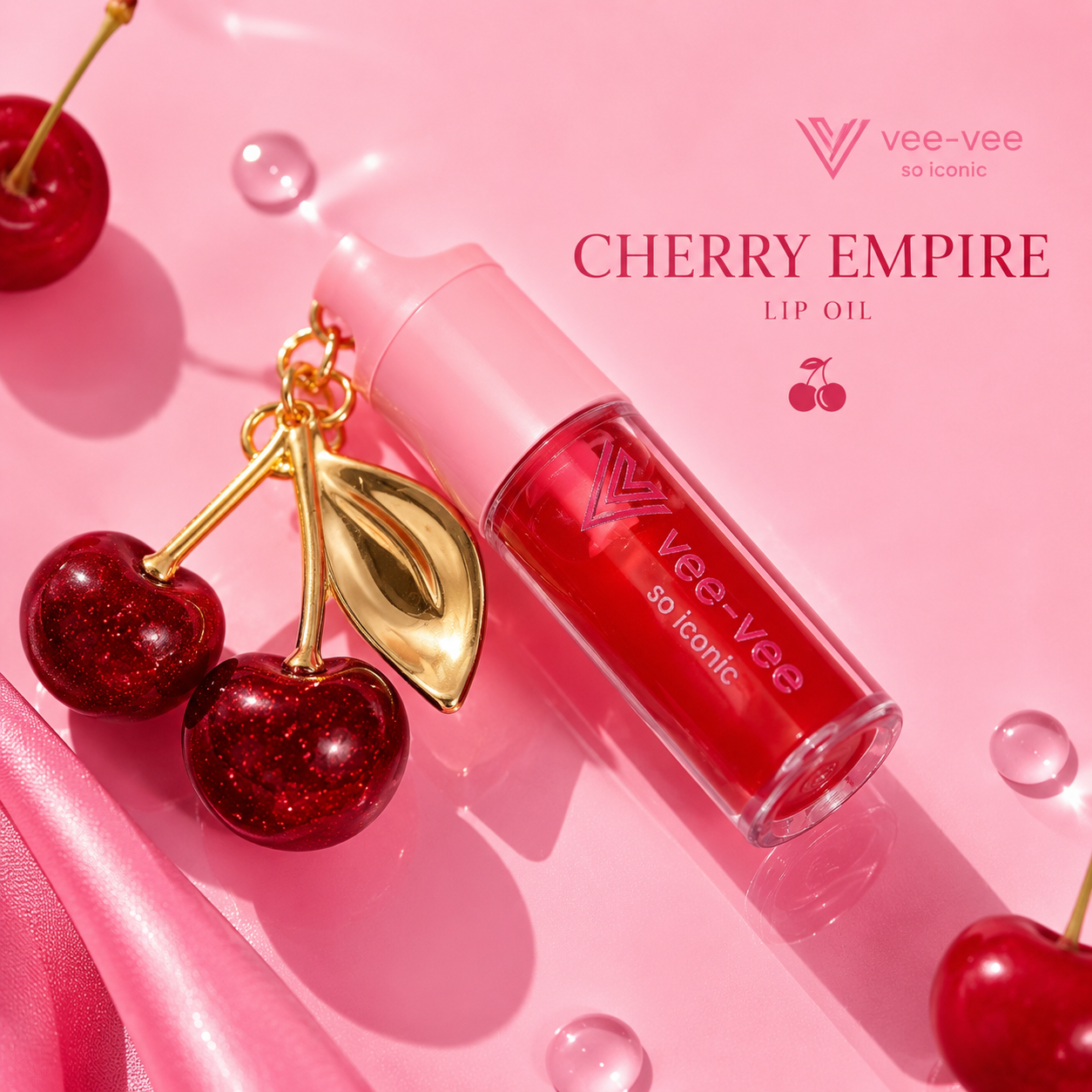 Cherry Empire Lip Oil 🍒