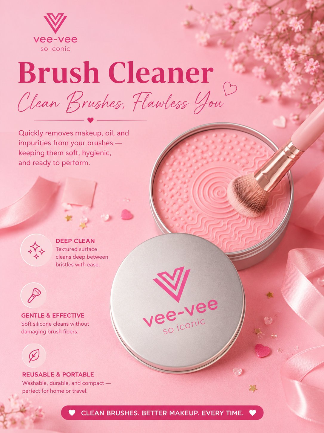 ✨ The Icon Cleanse  Brush Cleaner